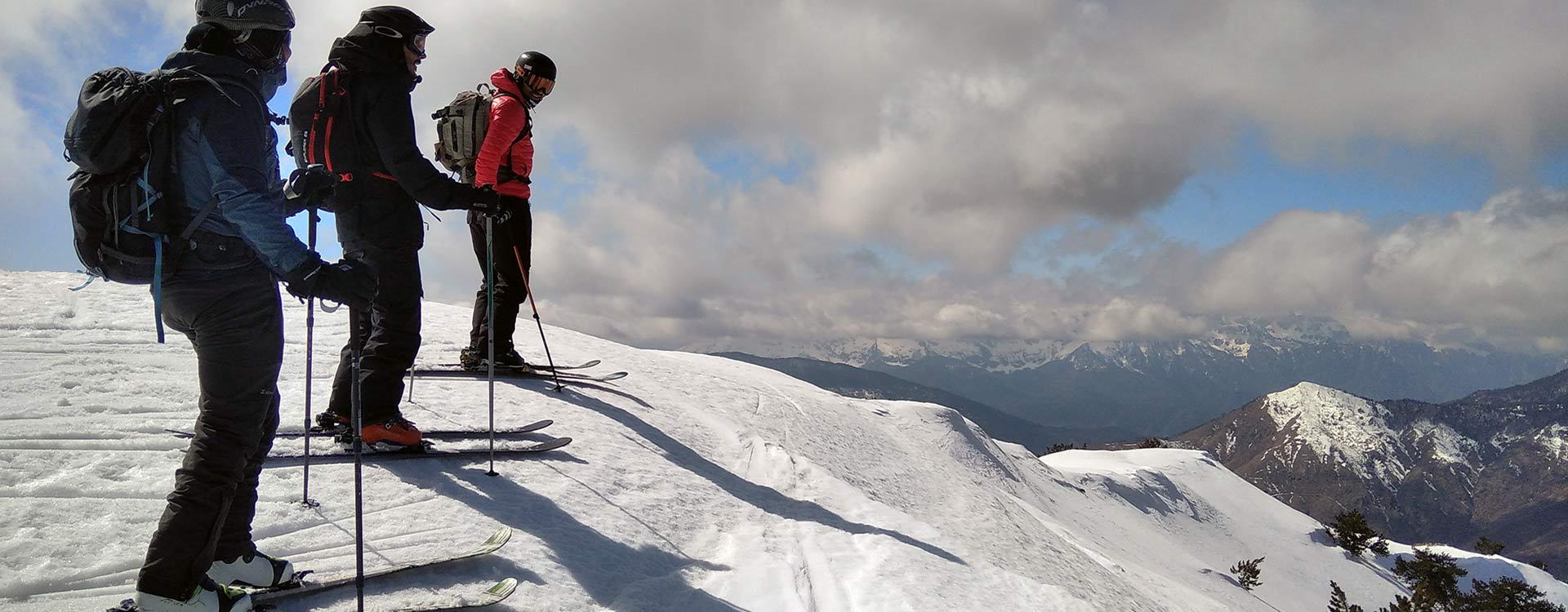 Ski touring hero Mountain Goat Greece